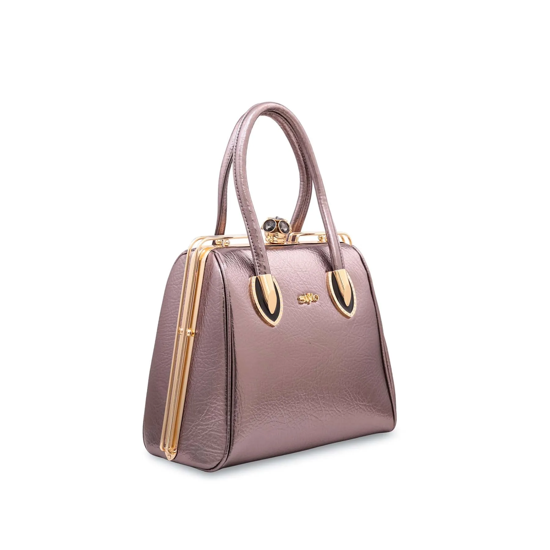 Grey Fancy Hand Bag P35835