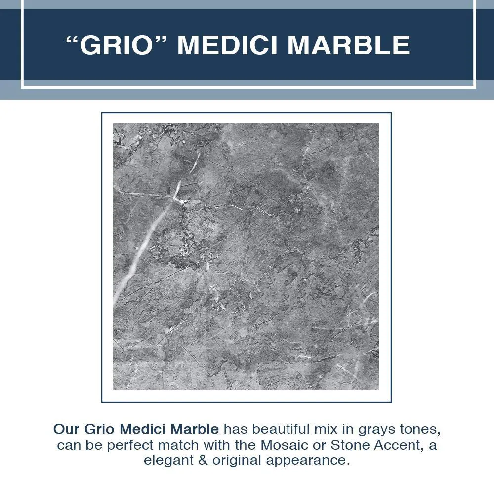 Grio Marble Classic Neo Shower Enclosure Kit