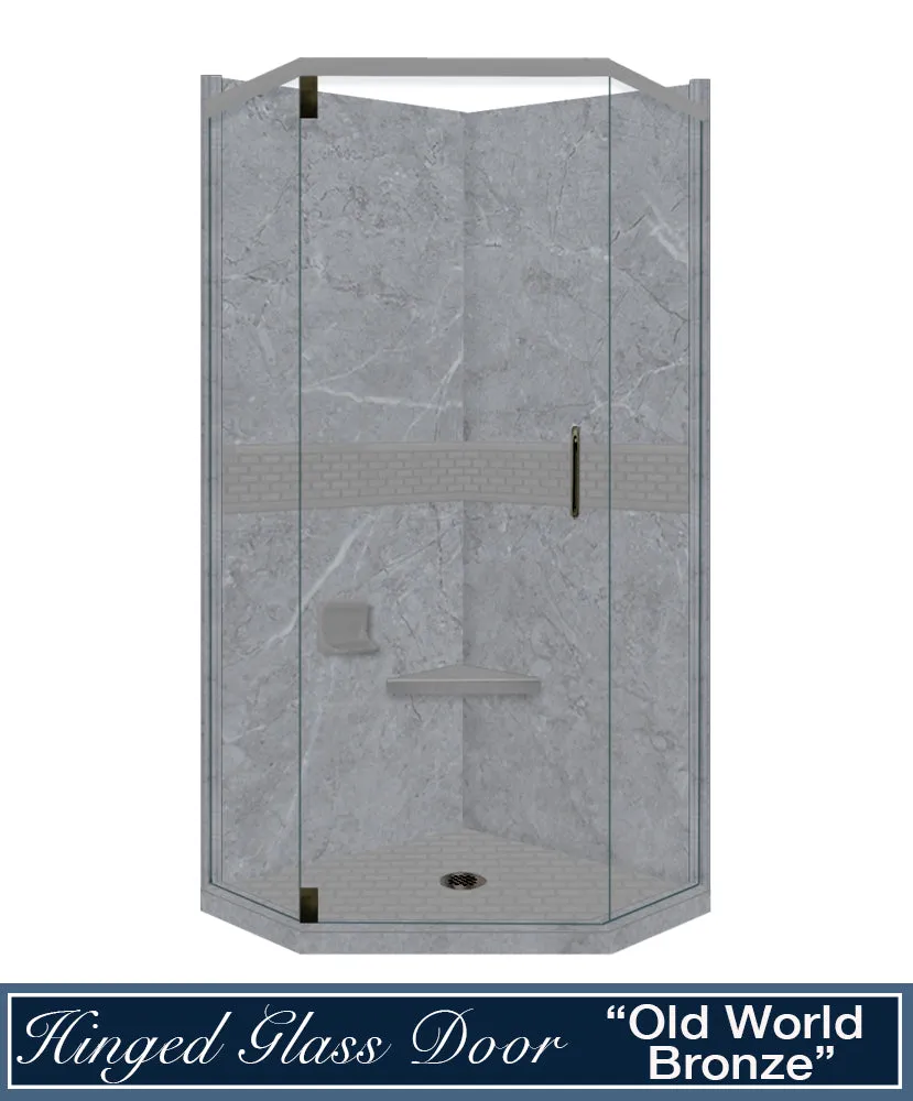 Grio Marble Classic Neo Shower Enclosure Kit