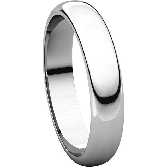 Half Round Wedding Band (HR)