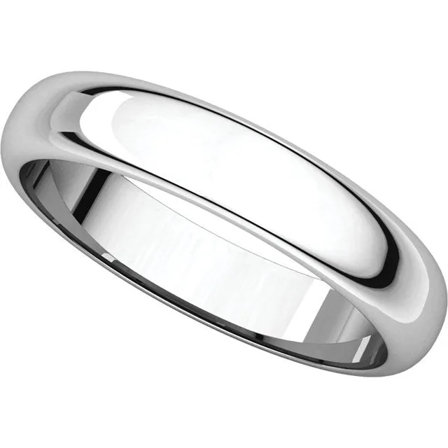 Half Round Wedding Band (HR)