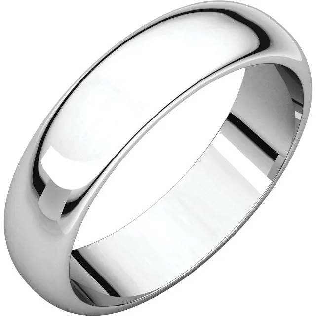 Half Round Wedding Band (HR)