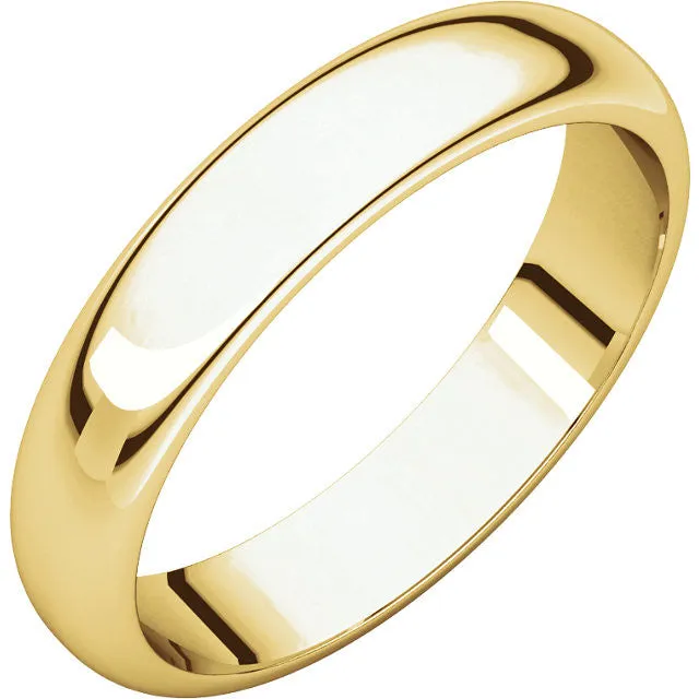 Half Round Wedding Band (HR)