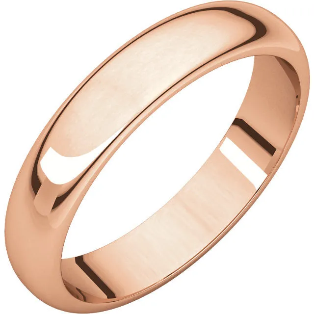 Half Round Wedding Band (HR)