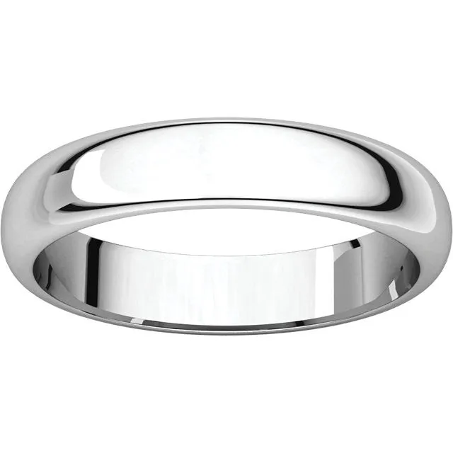 Half Round Wedding Band (HR)