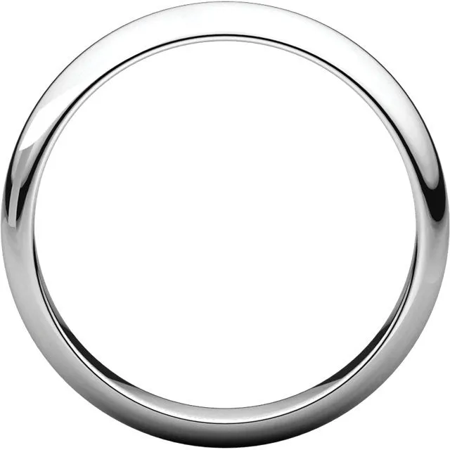 Half Round Wedding Band (HR)