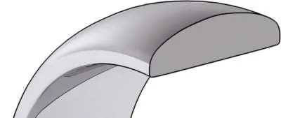 Half Round Wedding Band (HR)