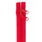 Handbag zipper 40" Hot Red