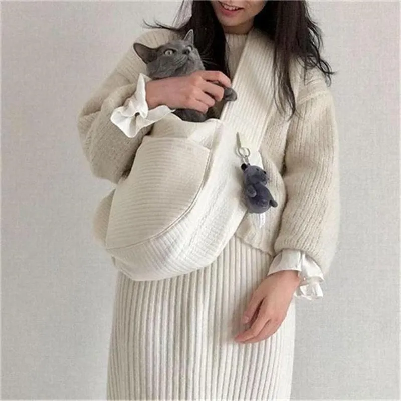 Handmade Cat Carrier Handbag