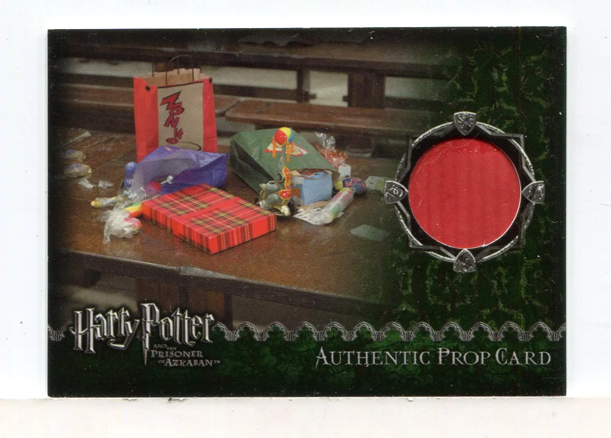Harry Potter and the Prisoner of Azkaban Zonko's Bag Prop Card HP #093/300