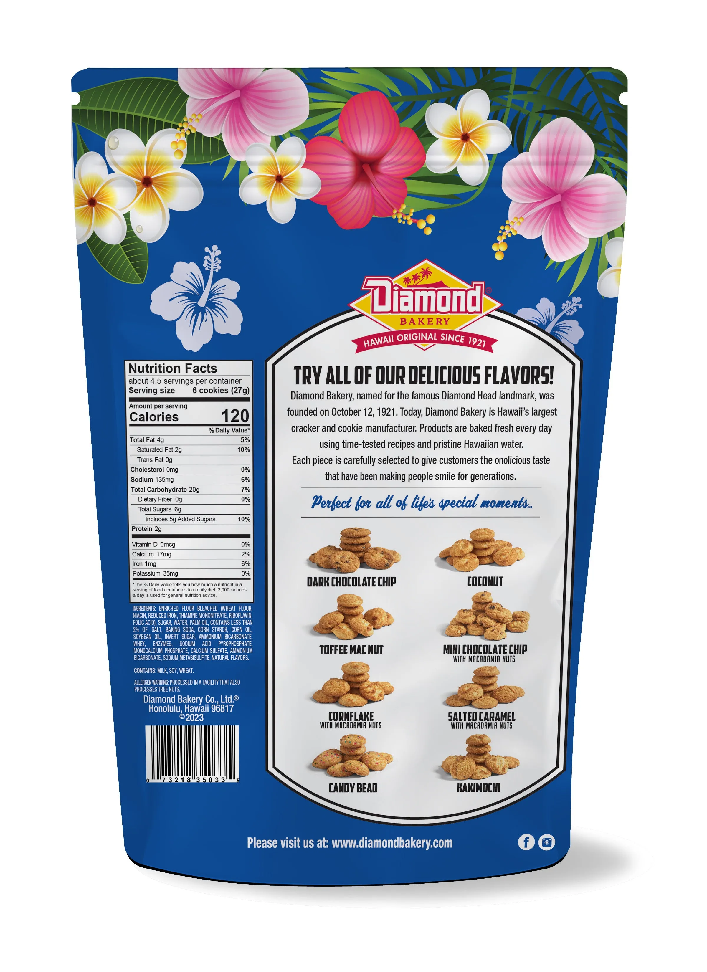 Hawaiian Sea Animal Crackers, Original (4.5oz)