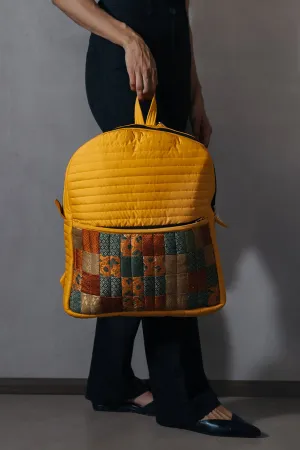 Honey Godhadi Patchwork Silk Bag