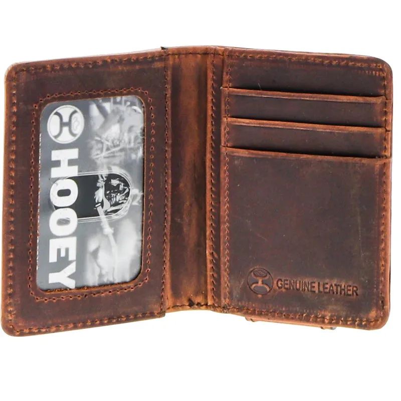 Hooey "War Paint" Brown and Tan Money Clip