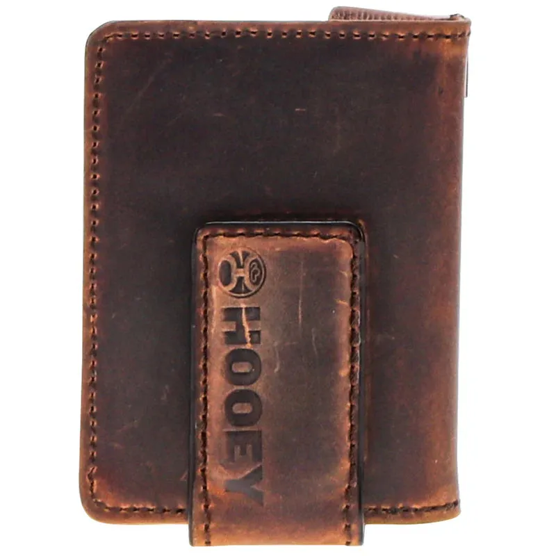 Hooey "War Paint" Brown and Tan Money Clip