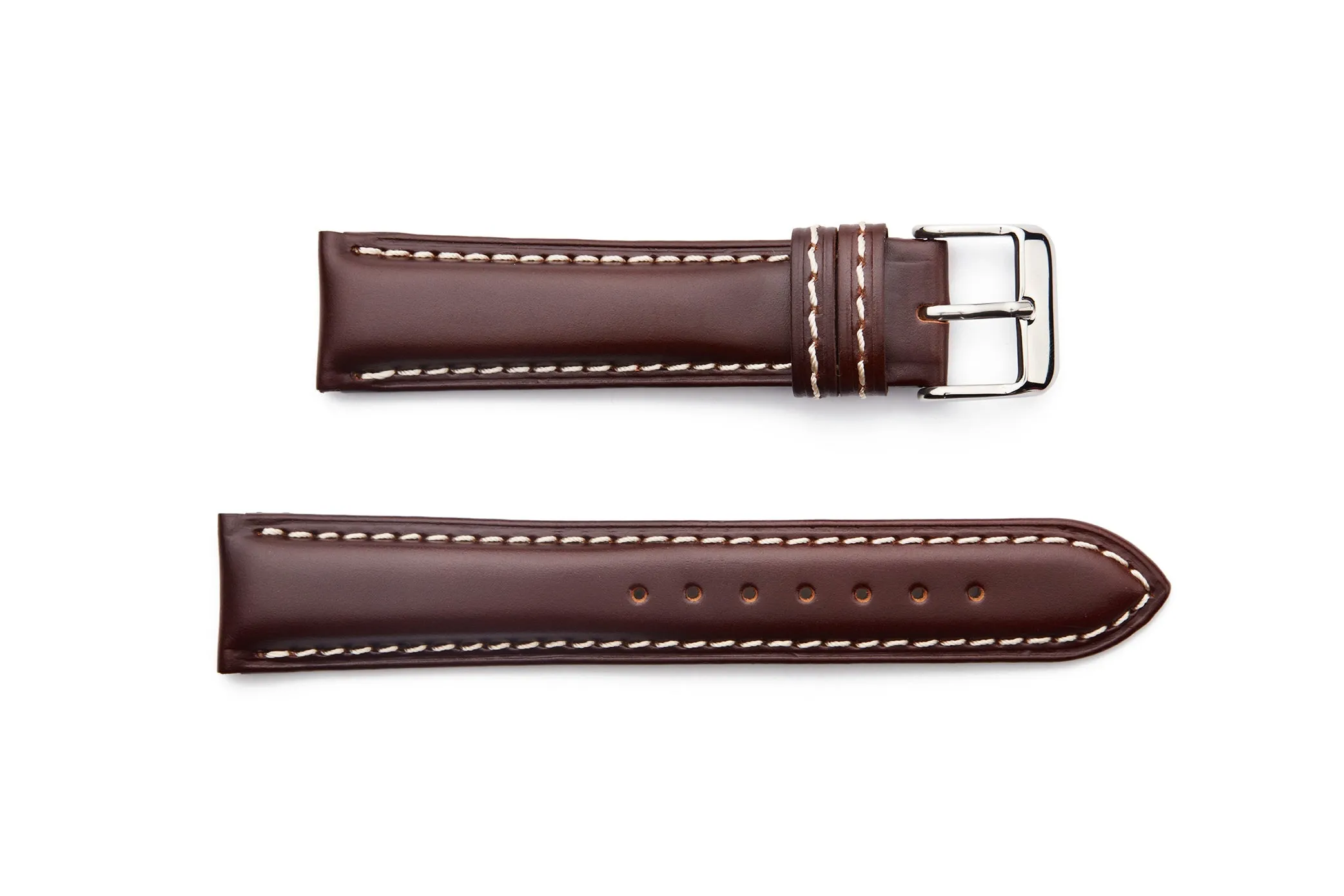 HRV-273 Heavy, Padded, Italian Calfskin Regular Watch Strap