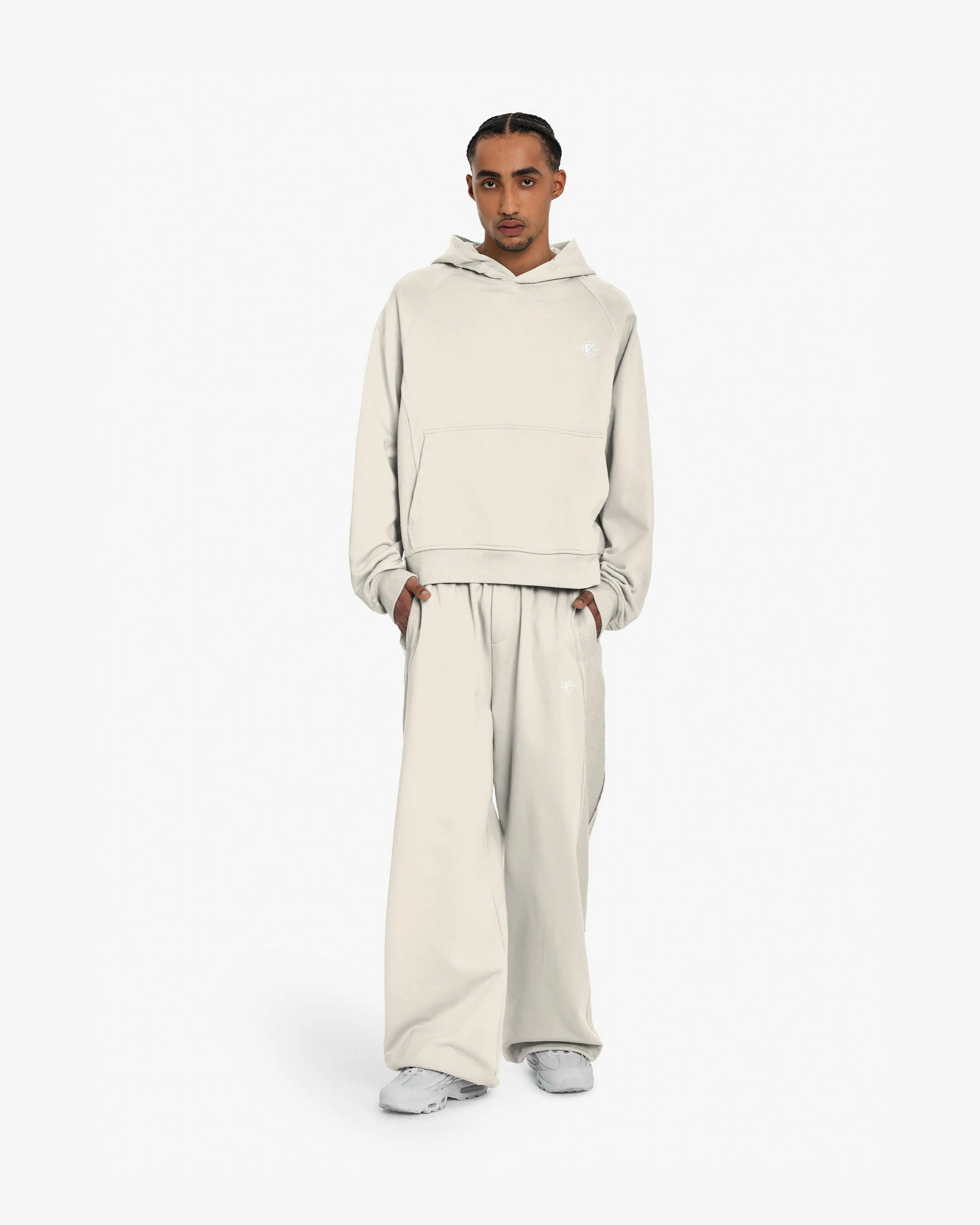 INSIDE OUT HOODIE BEIGE