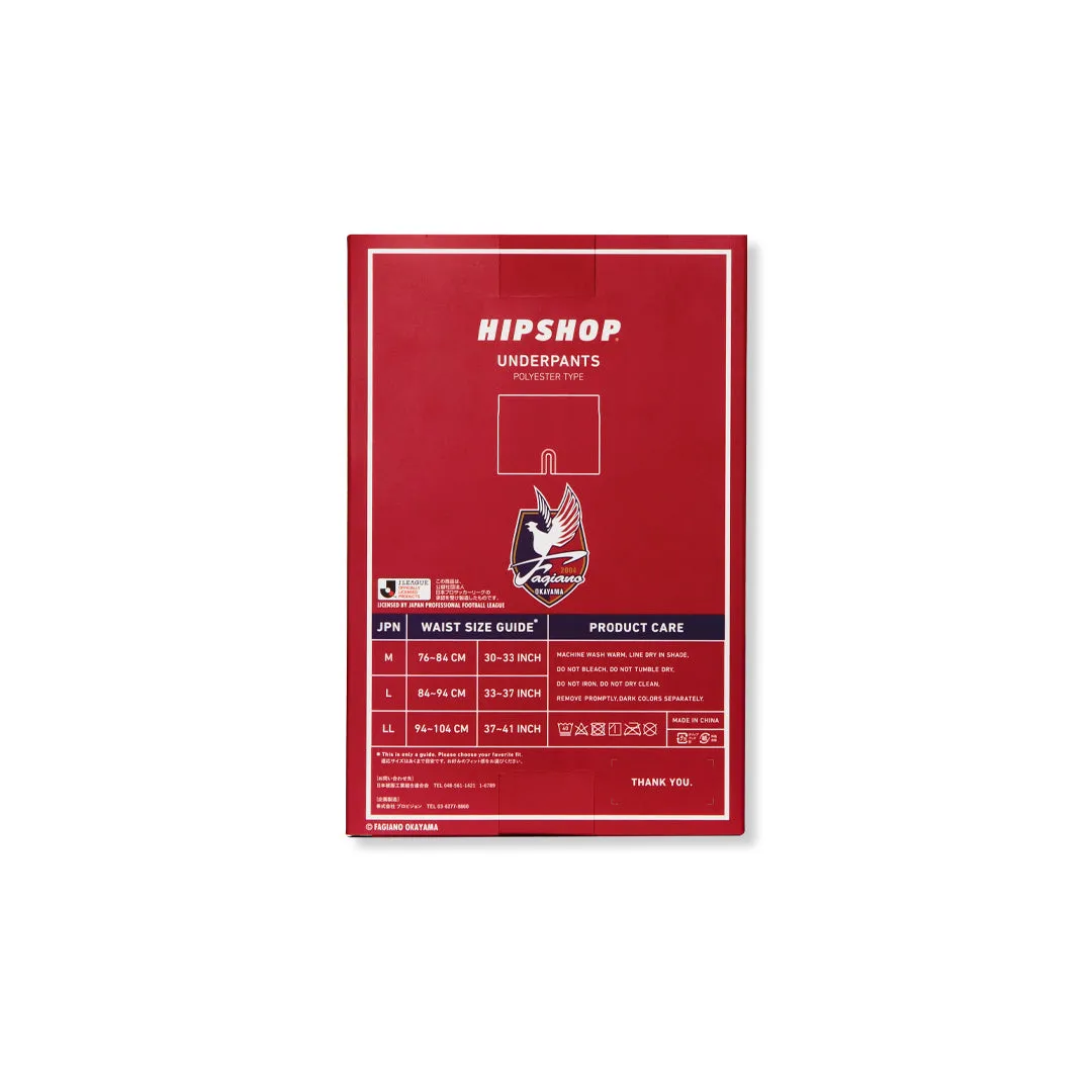＜Jリーグ＞FAGIANO OKAYAMA/ファジアーノ岡山　アンダーパンツ　メンズ　ポリエステルタイプ