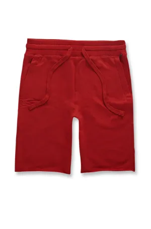 Jordan Craig Men French Terry Short 8350s - Red