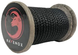 Knit Braid Polyester Rope (Black)