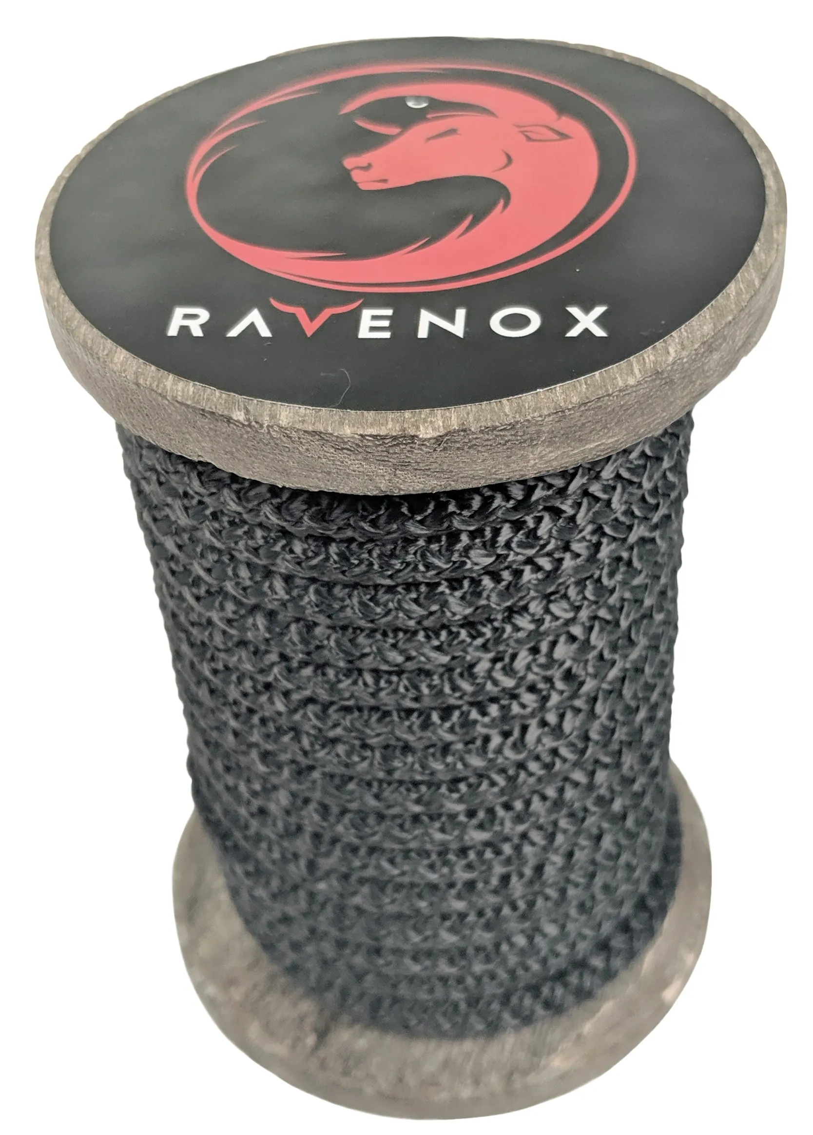 Knit Braid Polyester Rope (Black)