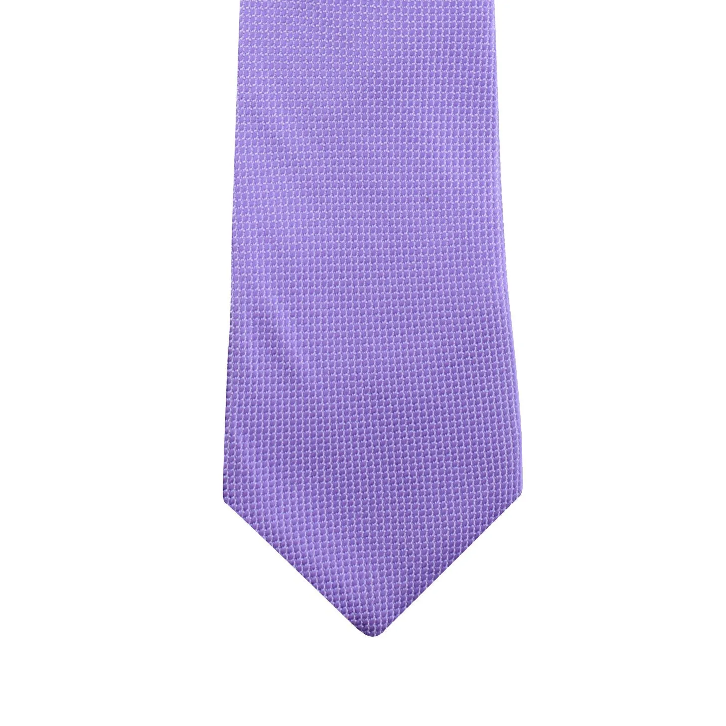 Kovove The Elegant Self Checkered Lavender Necktie and Pocket Square Gift Box