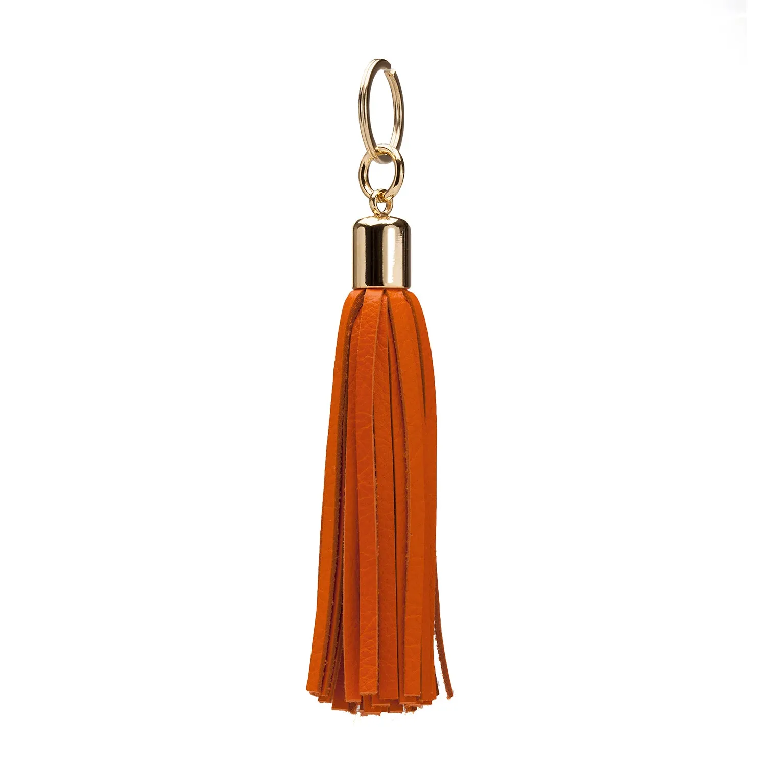 Leather Tassel Keyring