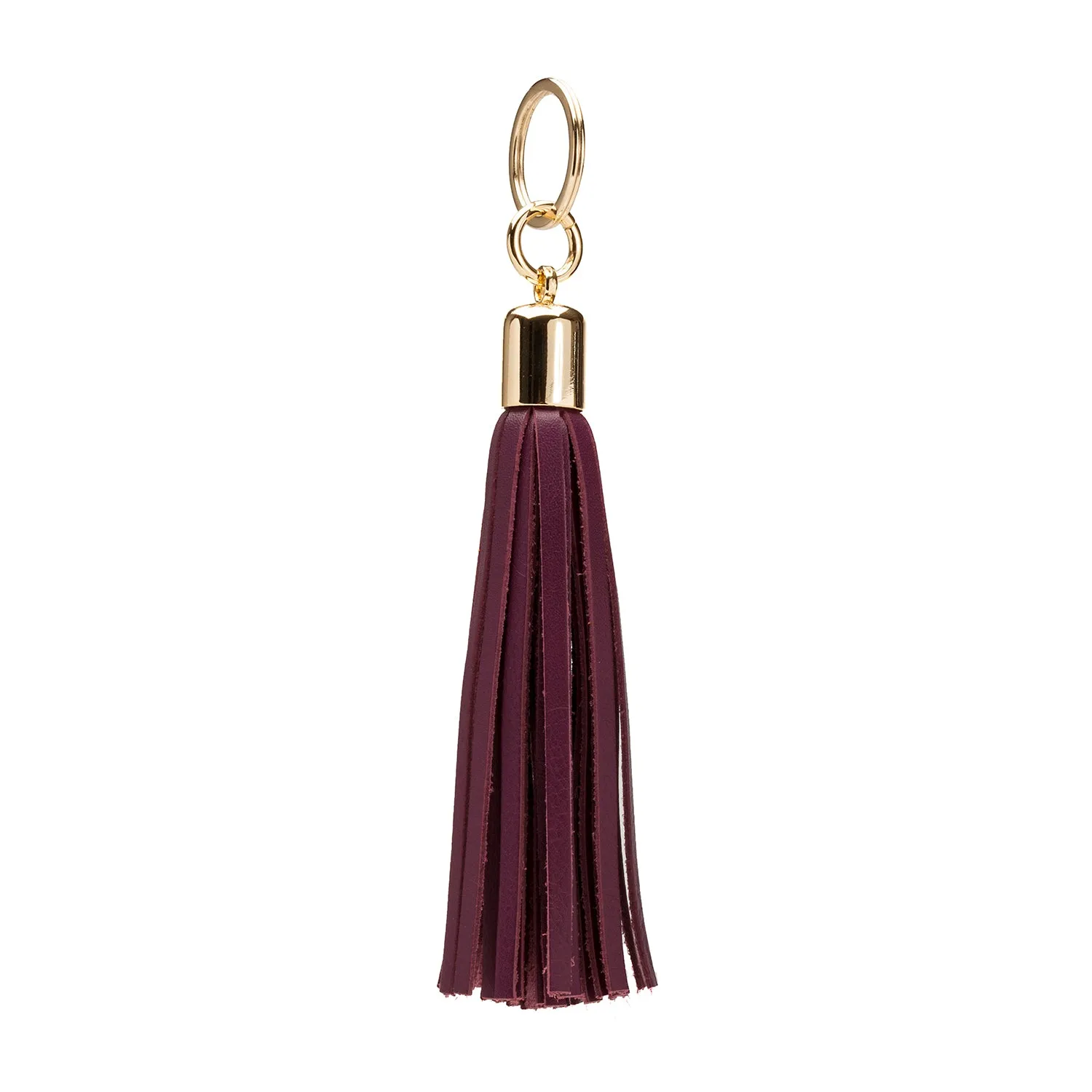 Leather Tassel Keyring