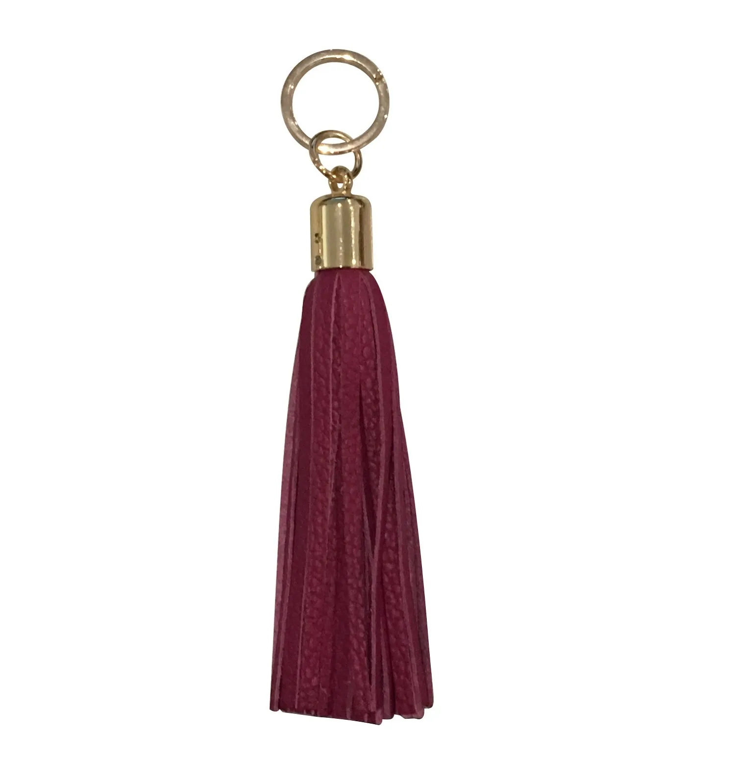 Leather Tassel Keyring