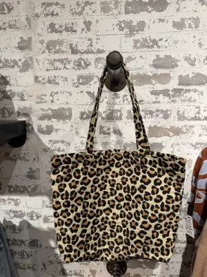 Leopard tote bag