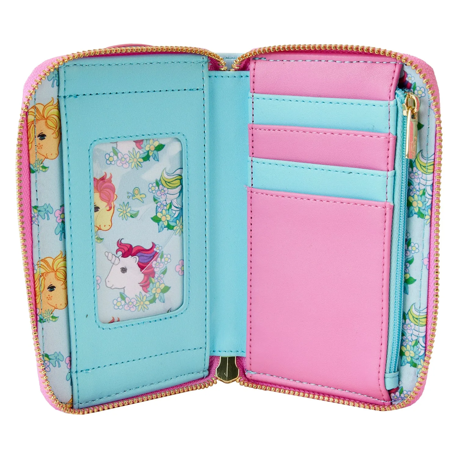 LF Hasbro My Little Pony 40th Anniversary Pretty Parlor Ziparound Wallet