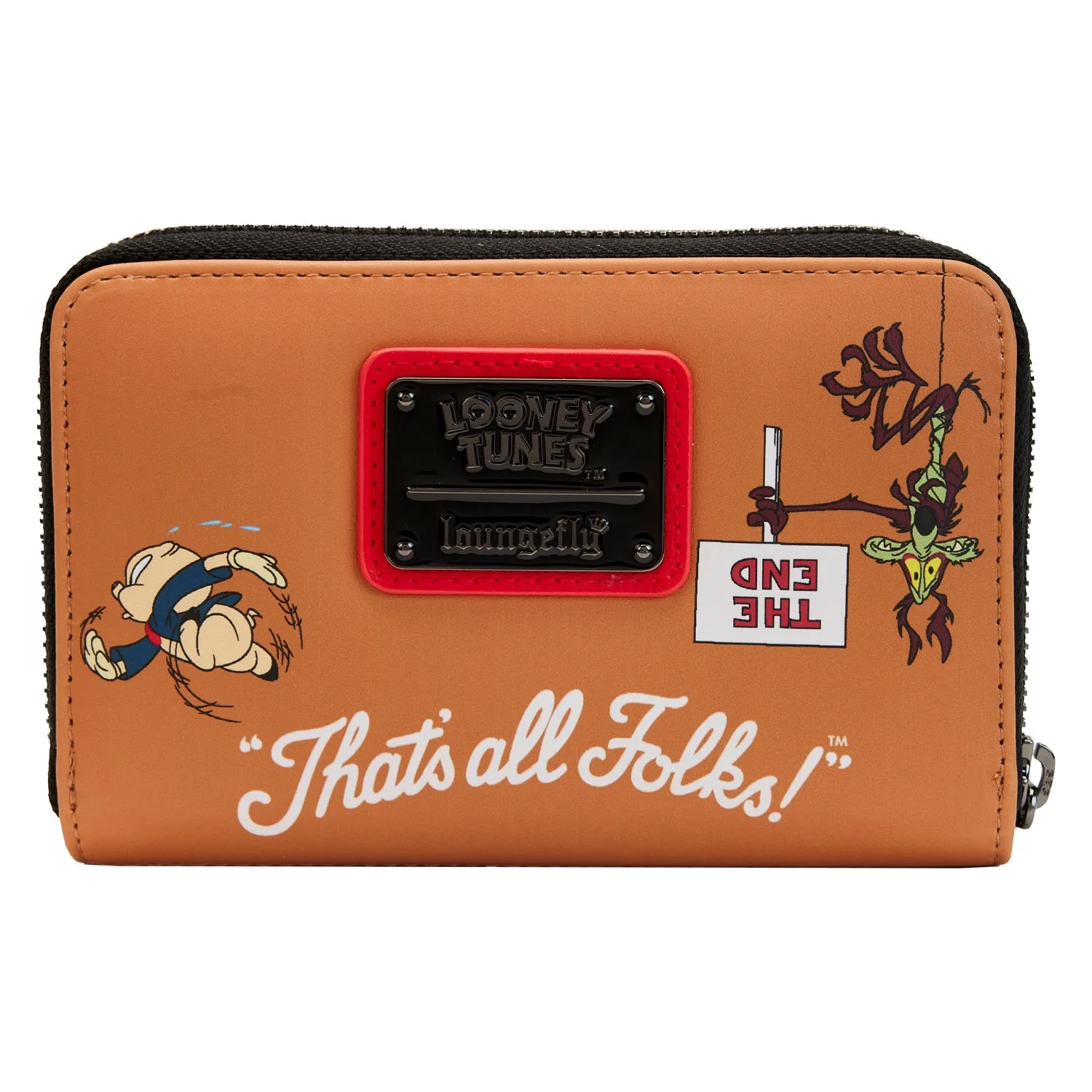 LF Looney Tunes Thats All Folks ZipAround Wallet