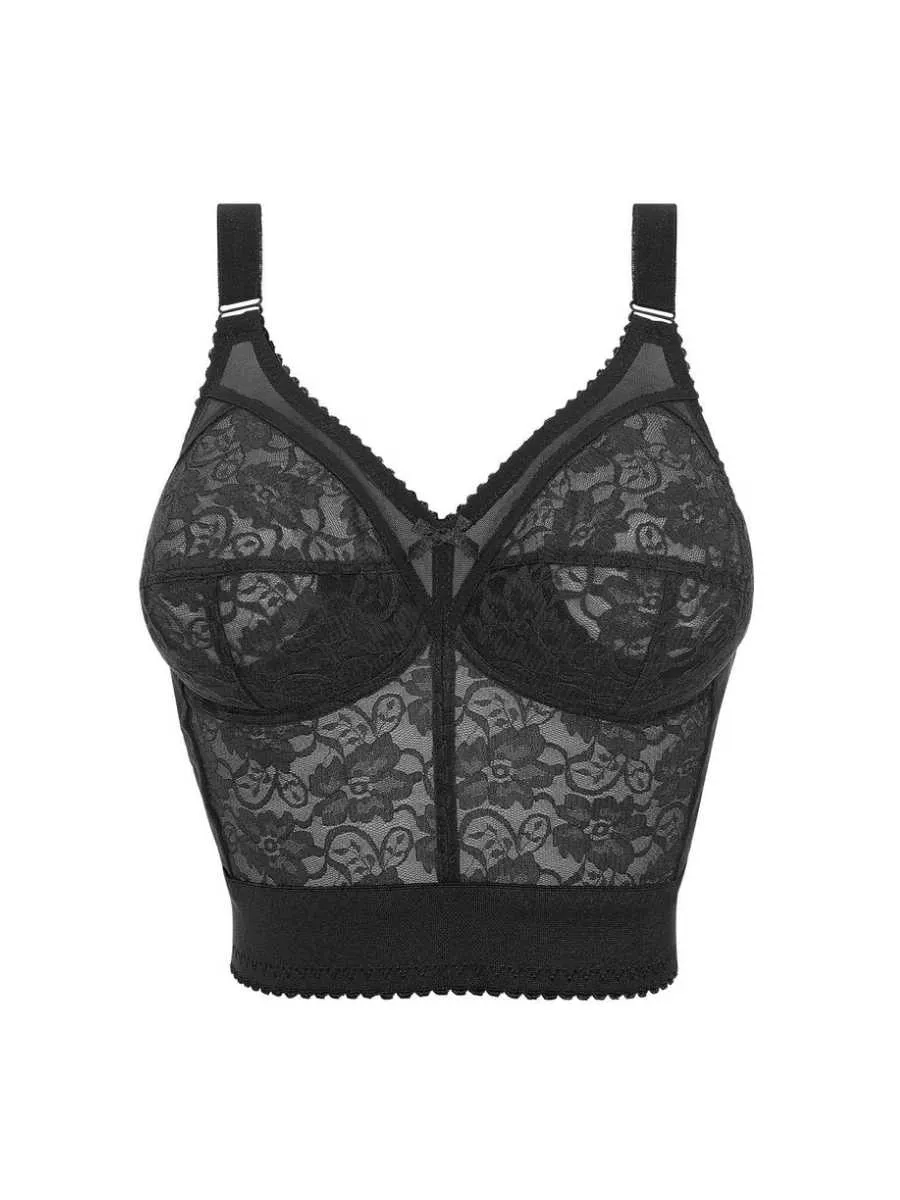Longline Bra - Black