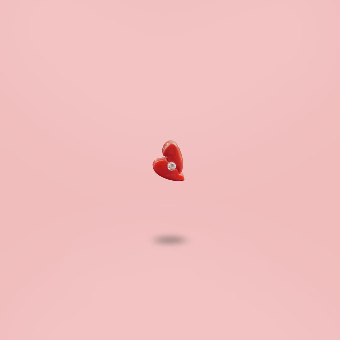 Love Aches Red Earrings