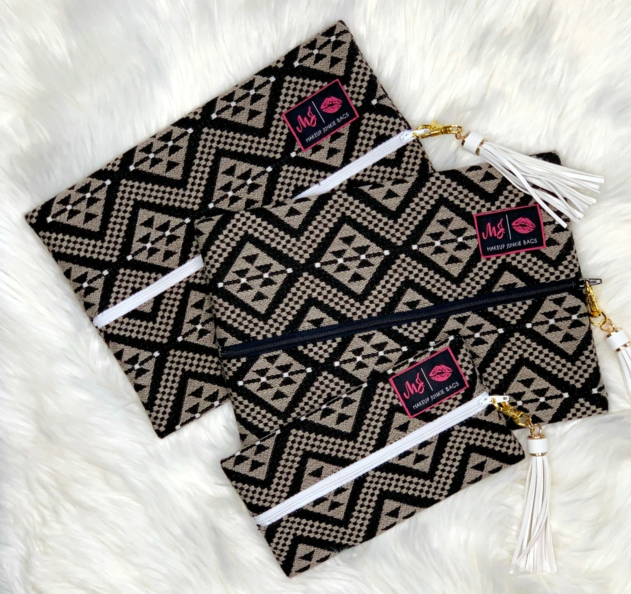 MakeUp Junkie Bags - Vintage Leopard