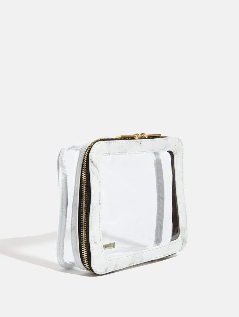 Marble Travel Makeup Bag