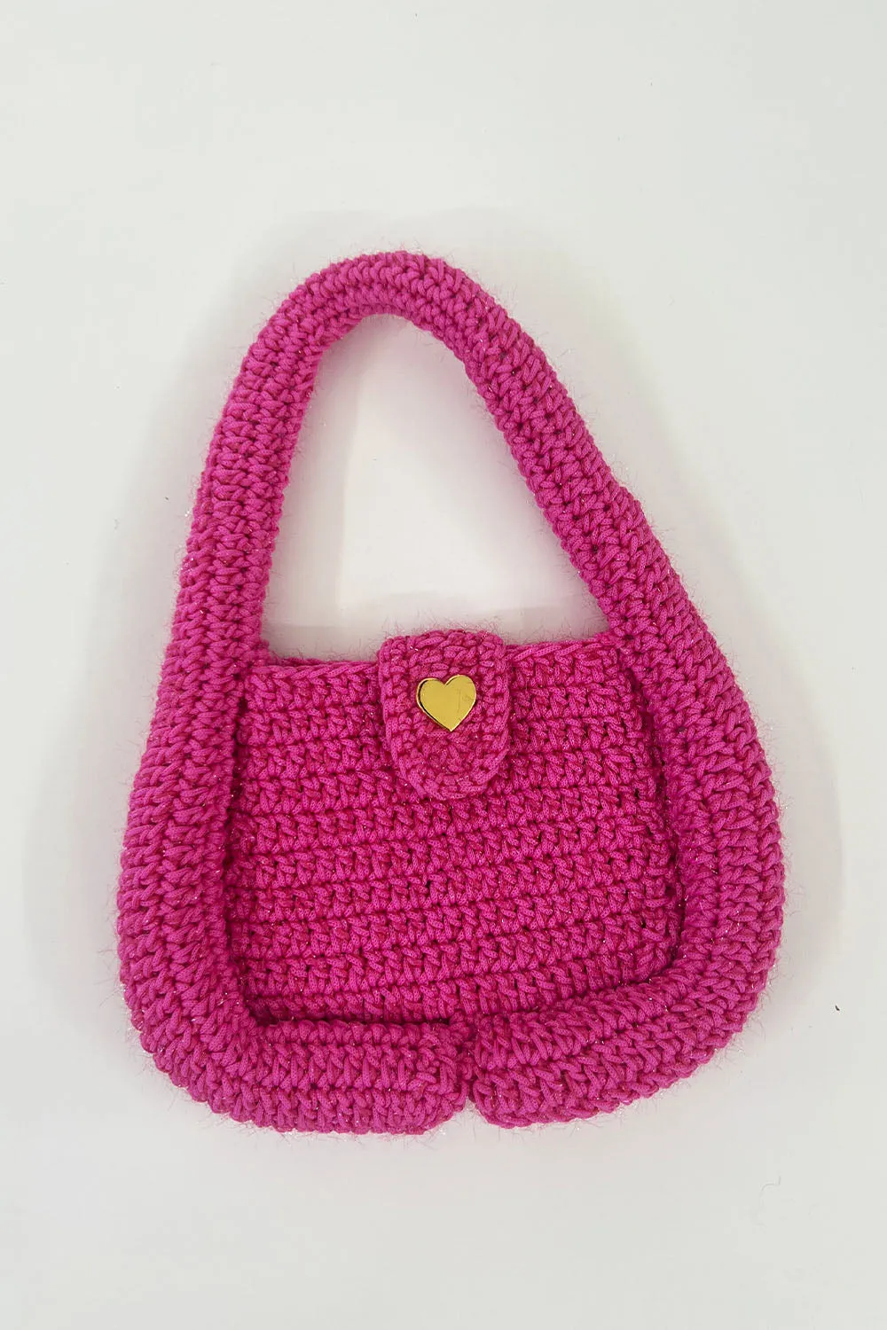 Marco Rambaldi - Crochet Bag: Fuchsia