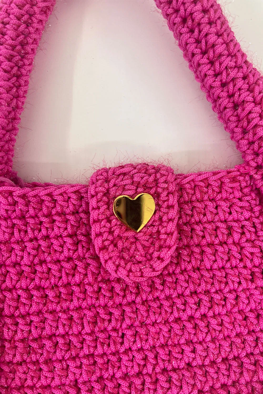 Marco Rambaldi - Crochet Bag: Fuchsia