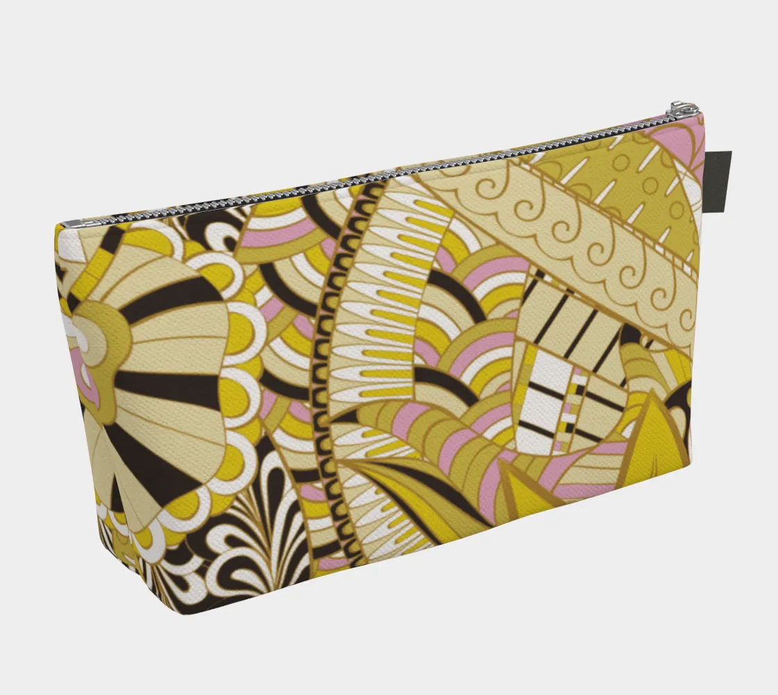 Marena Canvas Makeup Bag