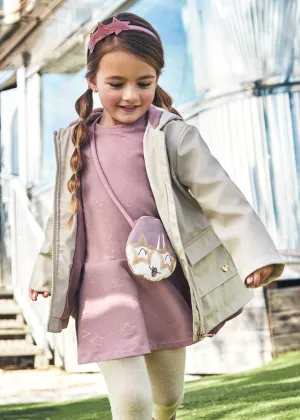 Mayoral 4931 010 - Rose Dress with Handbag