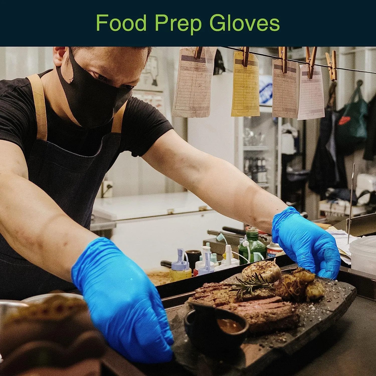 Medical Grade Vinyl Gloves - Blue