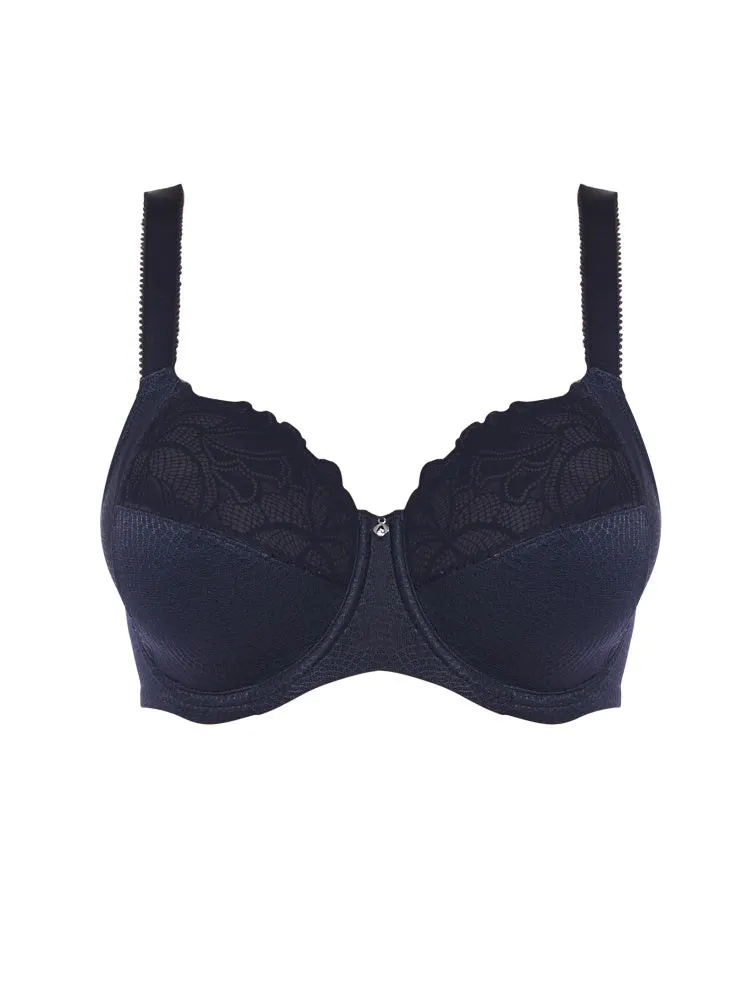 Memoir Side Support Bra - Navy