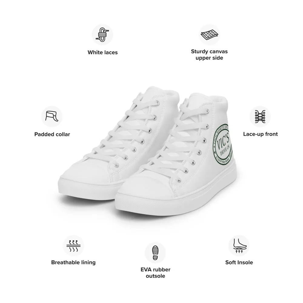 Men’s Classic high top canvas shoes