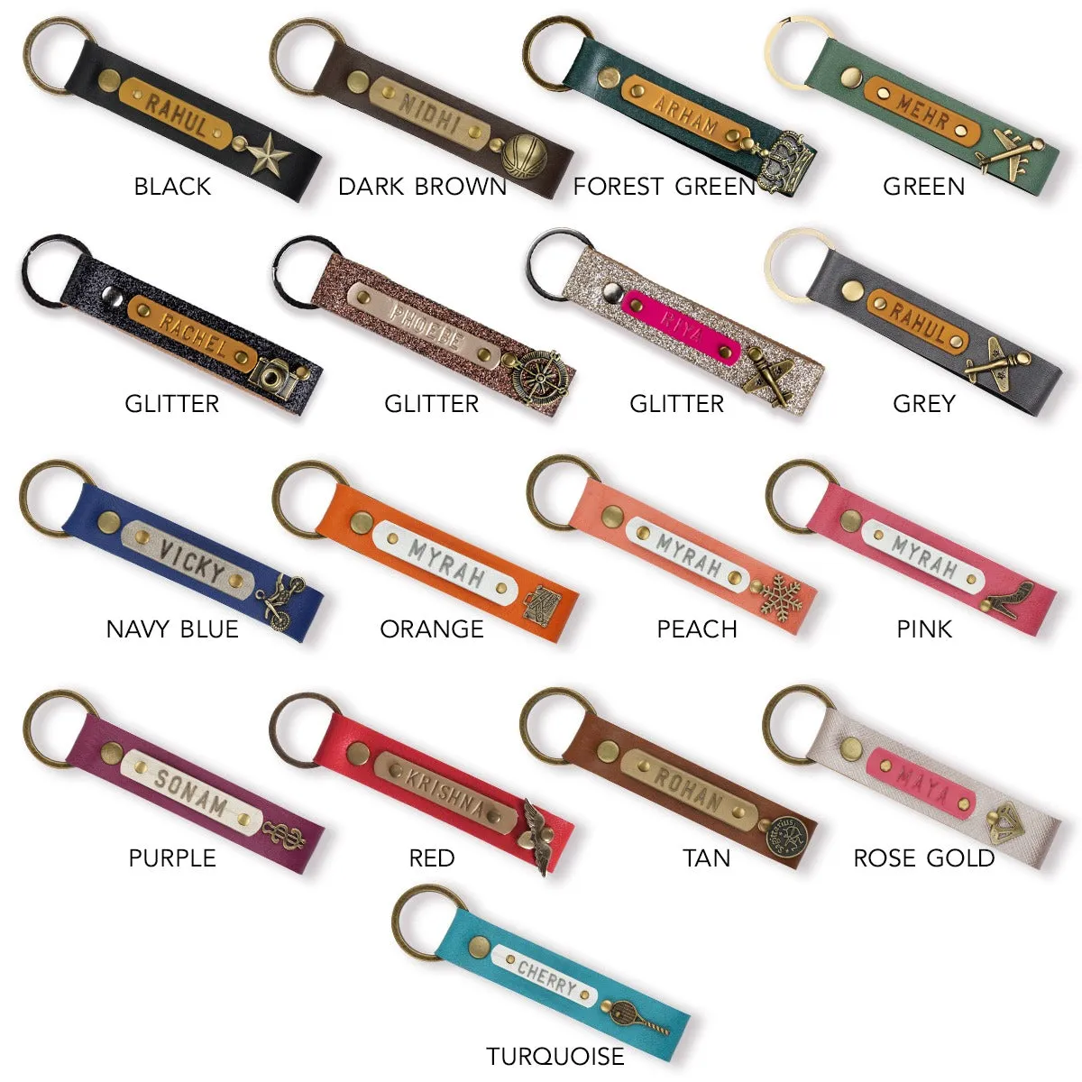 Mens Wallet & Keychain With Free Charm
