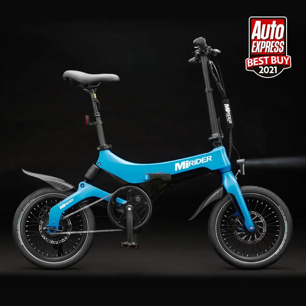 MiRider One Electric Bike - Lightweight Folding E-Bike