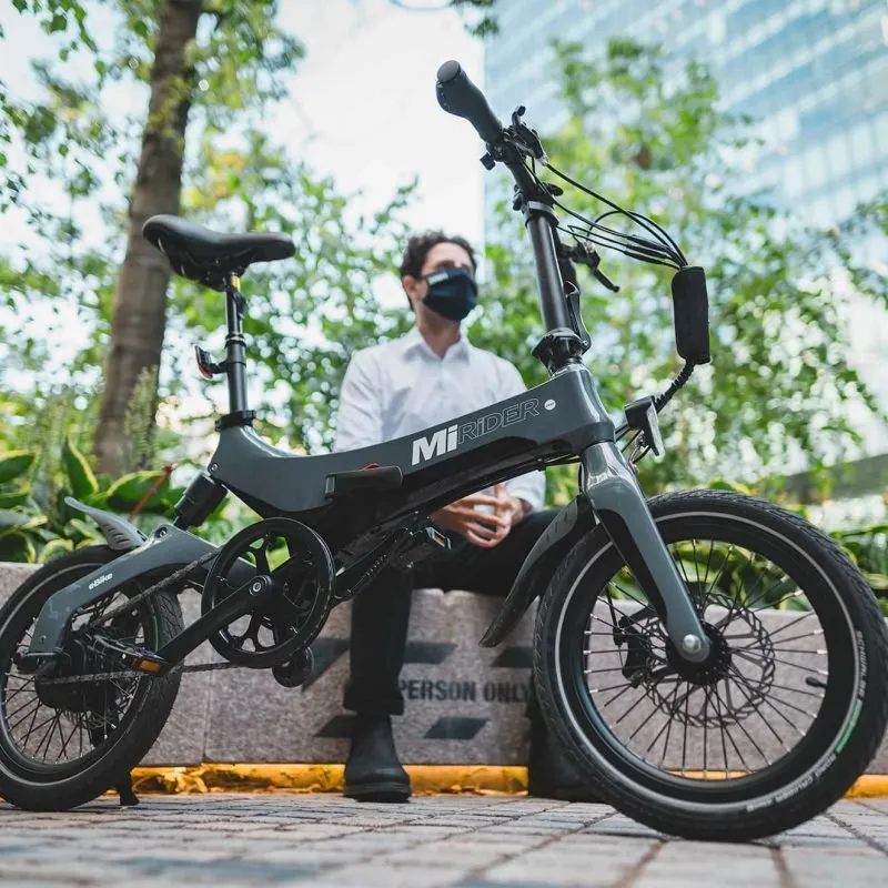 MiRider One Electric Bike - Lightweight Folding E-Bike