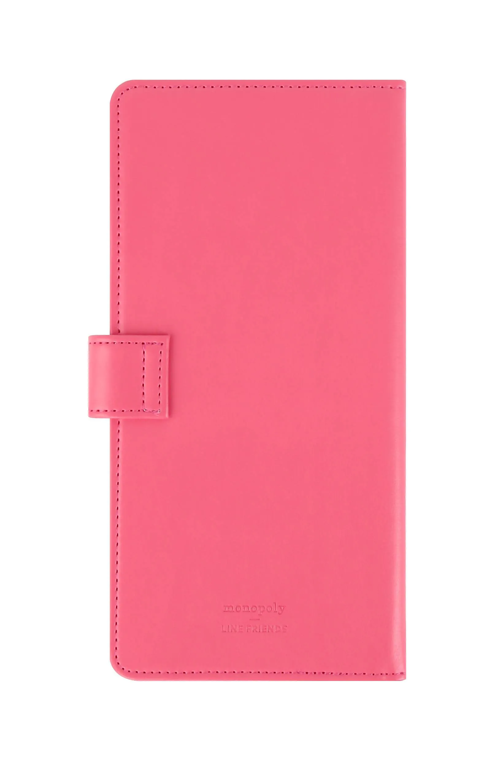 Monopoly Line Friends No Skimming Passport Wallet Choco