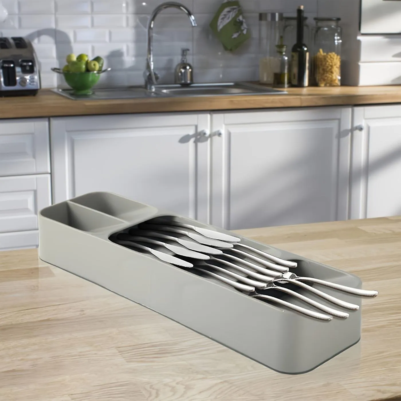 Multifunctional Compact Space Saver Utensils Holder BL-160
