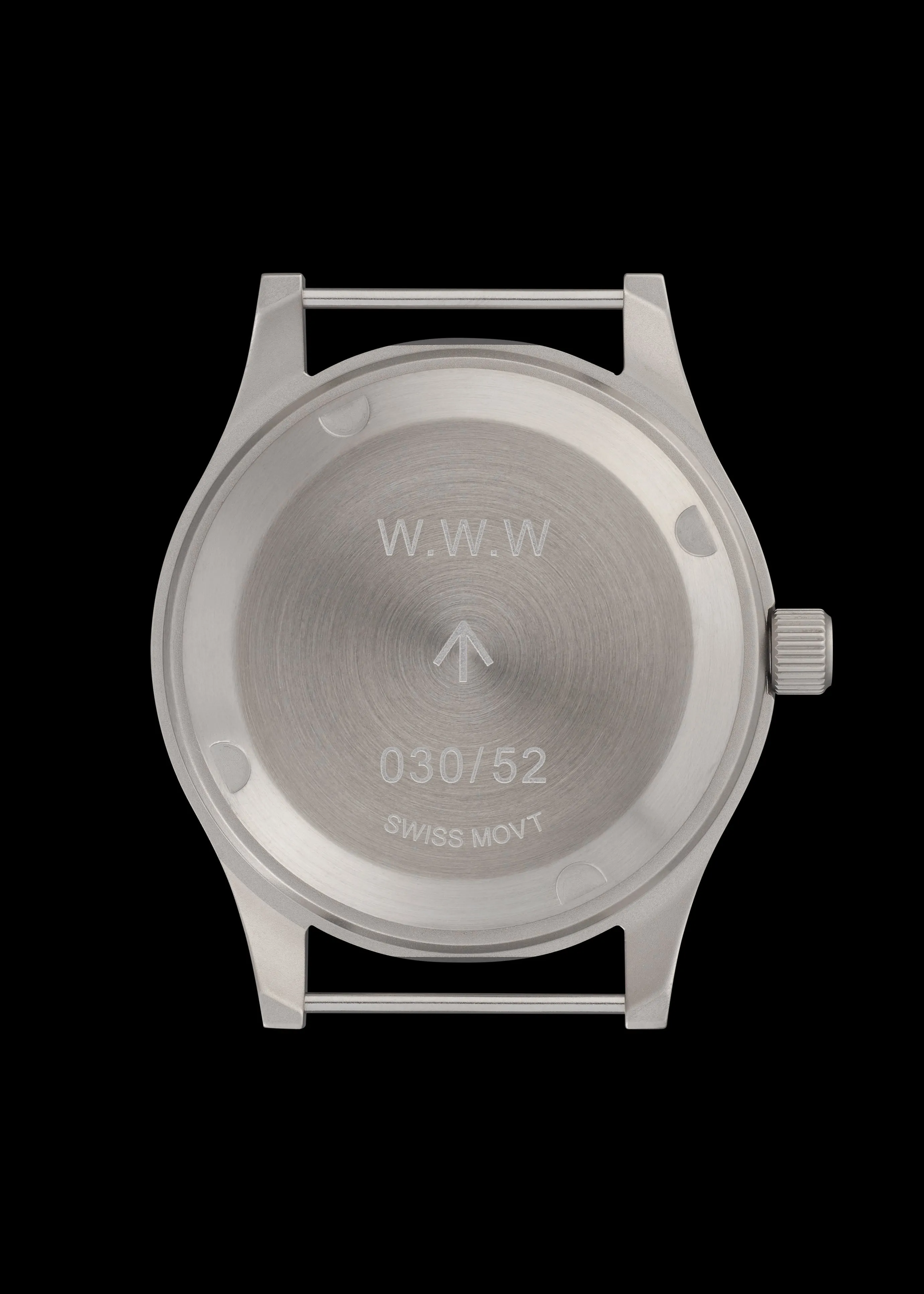 MWC 1940s/1950s "Dirty Dozen" Pattern General Service Watch with 24 Jewel Swiss SW216 Hand Wound Movement and Box Sapphire Crystal