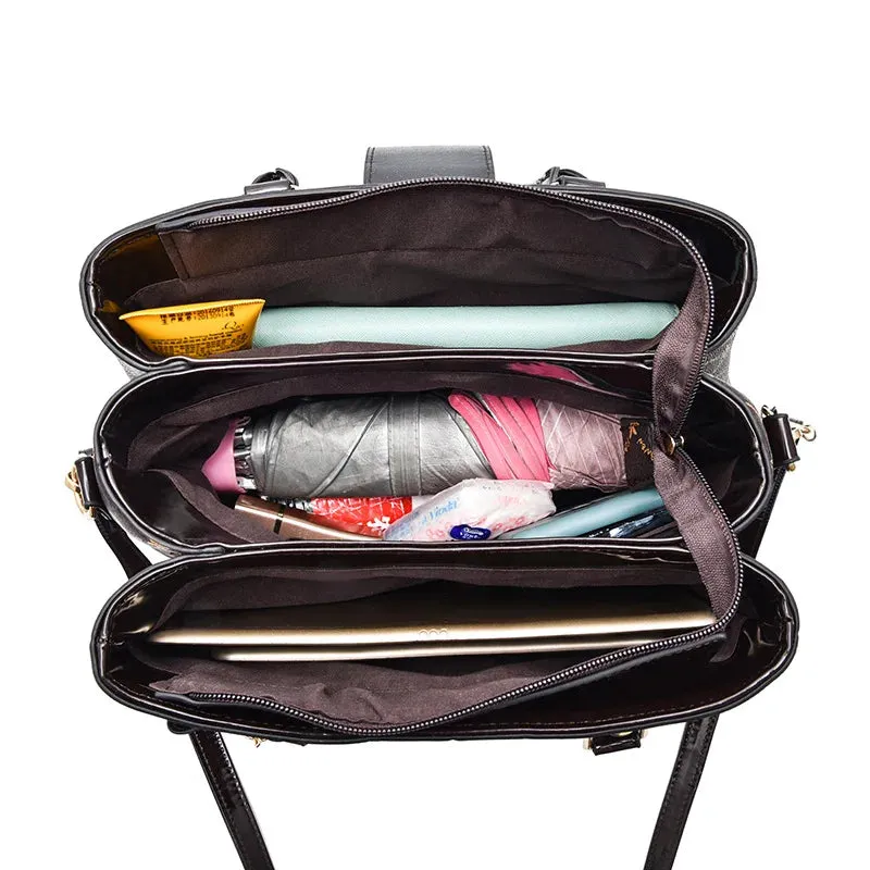 Newposs Chic Elegance Tote: Versatile Luxury