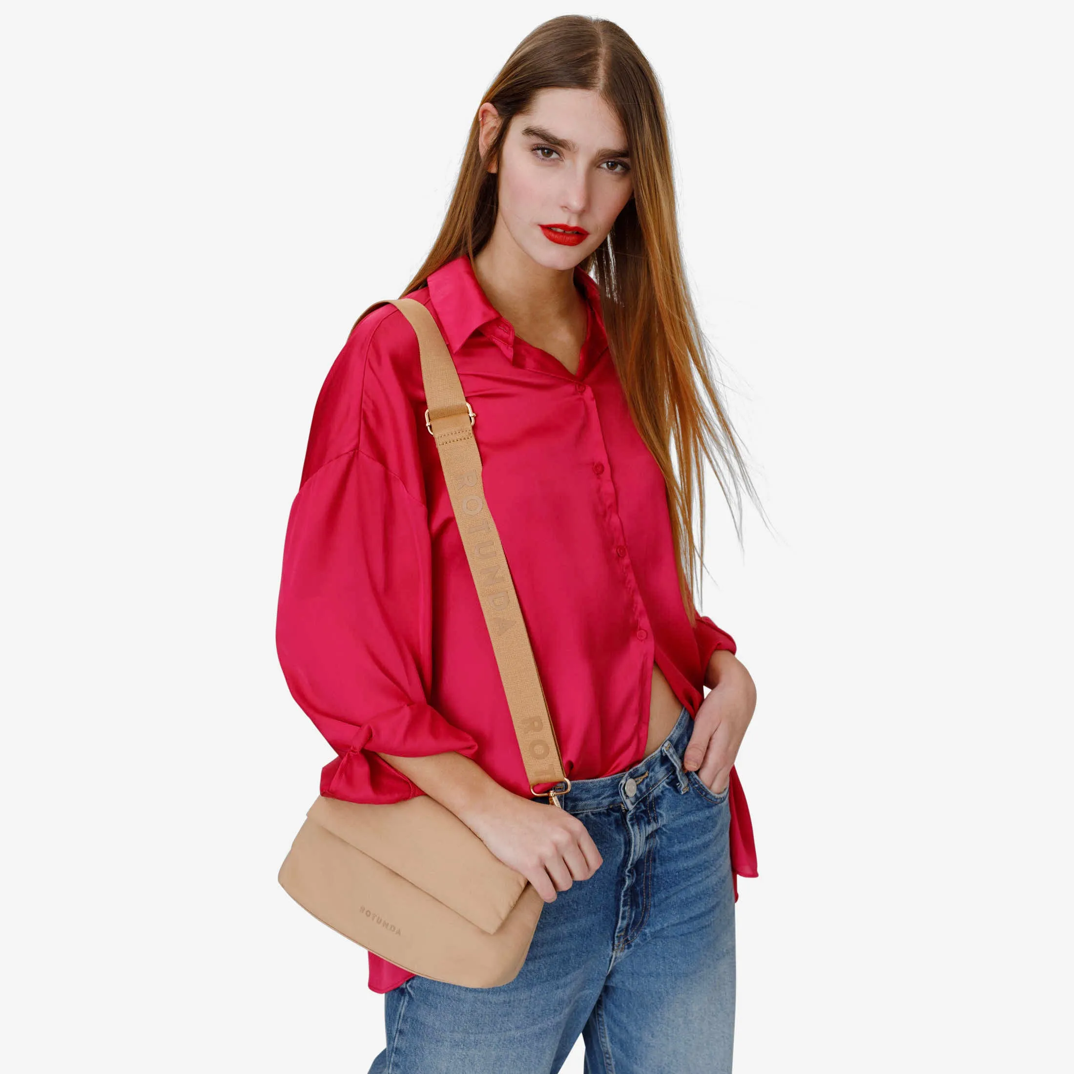 Noire Crossbody Bag Pink